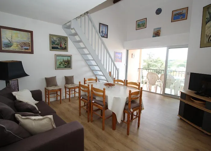 Appartement T3 Climatise Avec Garage Et Terrasse A Collioure - Fr-1-309-265